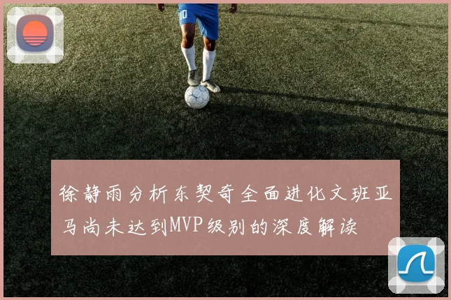 徐静雨分析东契奇全面进化文班亚马尚未达到MVP级别的深度解读